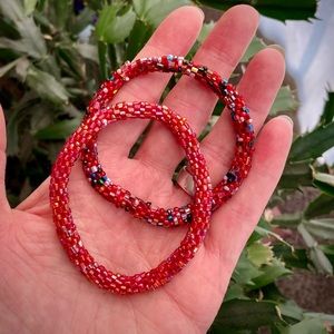 ❤️Fair Trade Roll-on Bracelets set of 2